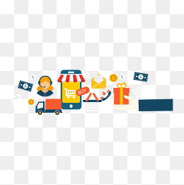 Online Shopping Vector Material, Phone 260x261 Online Shopping Vector Material, Phone