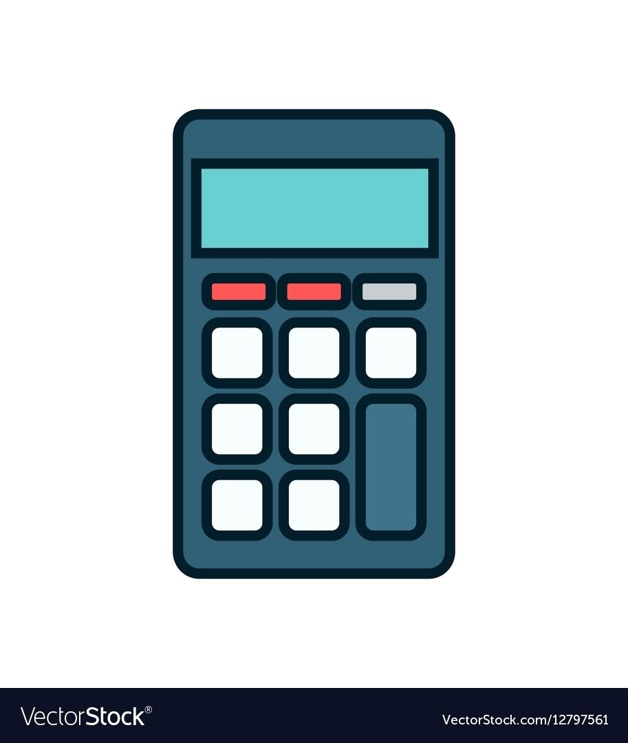 Free Math Calculator Calculator Math Isolated Icon Vector Image 913x1080 Free Math Calculator Calculator Math Isolated Icon Vector Image