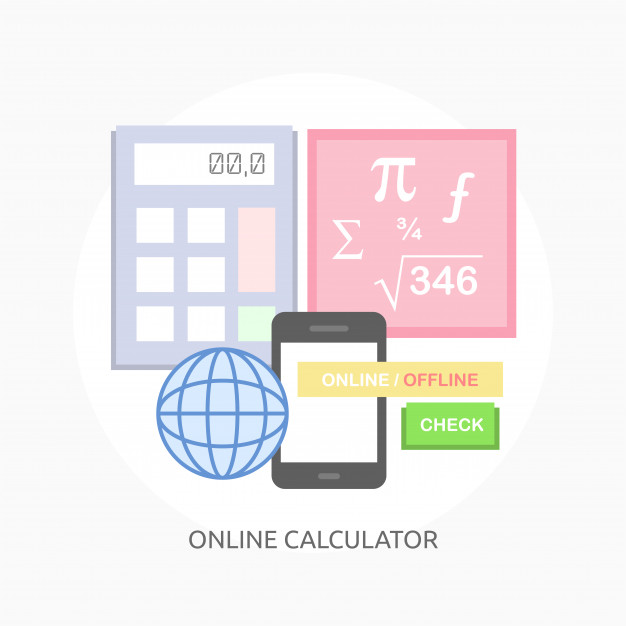 Online Calculator Conceptual Banner Vector Premium Download 626x626 Online Calculator Conceptual Banner Vector Premium Download