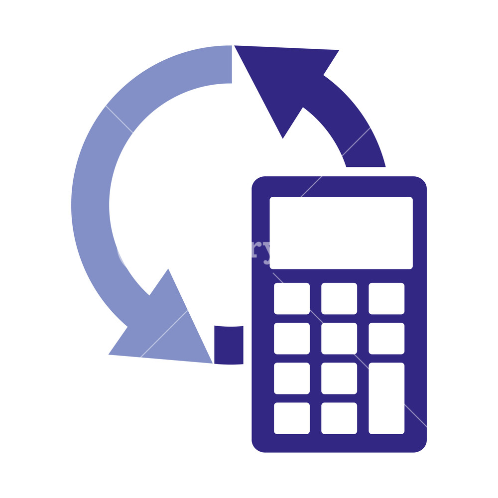 Calculator Service Online Shopping Market Vector Illustration 1000x1000 Calculator Service Online Shopping Market Vector Illustration