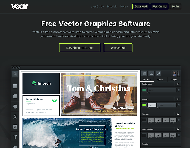 630x491 Online Vector Editing Design Program