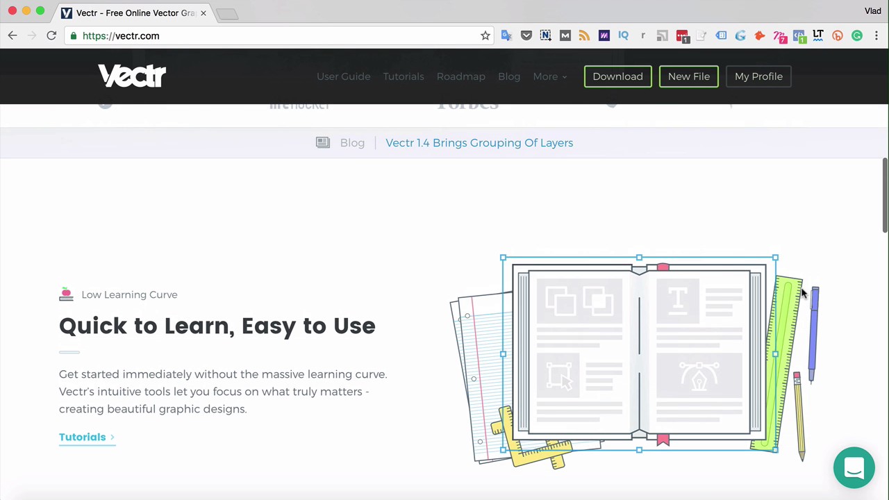 1280x720 Vectr Graphics Editor Overview