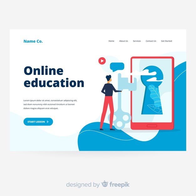 626x626 Online Education Landing
