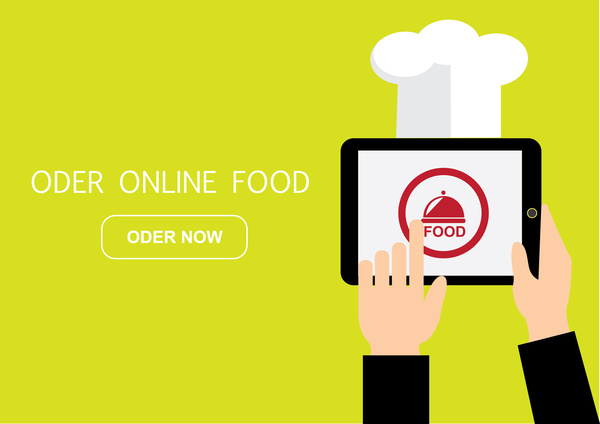 600x424 Order Food Online Free Vector In Adobe Illustrator