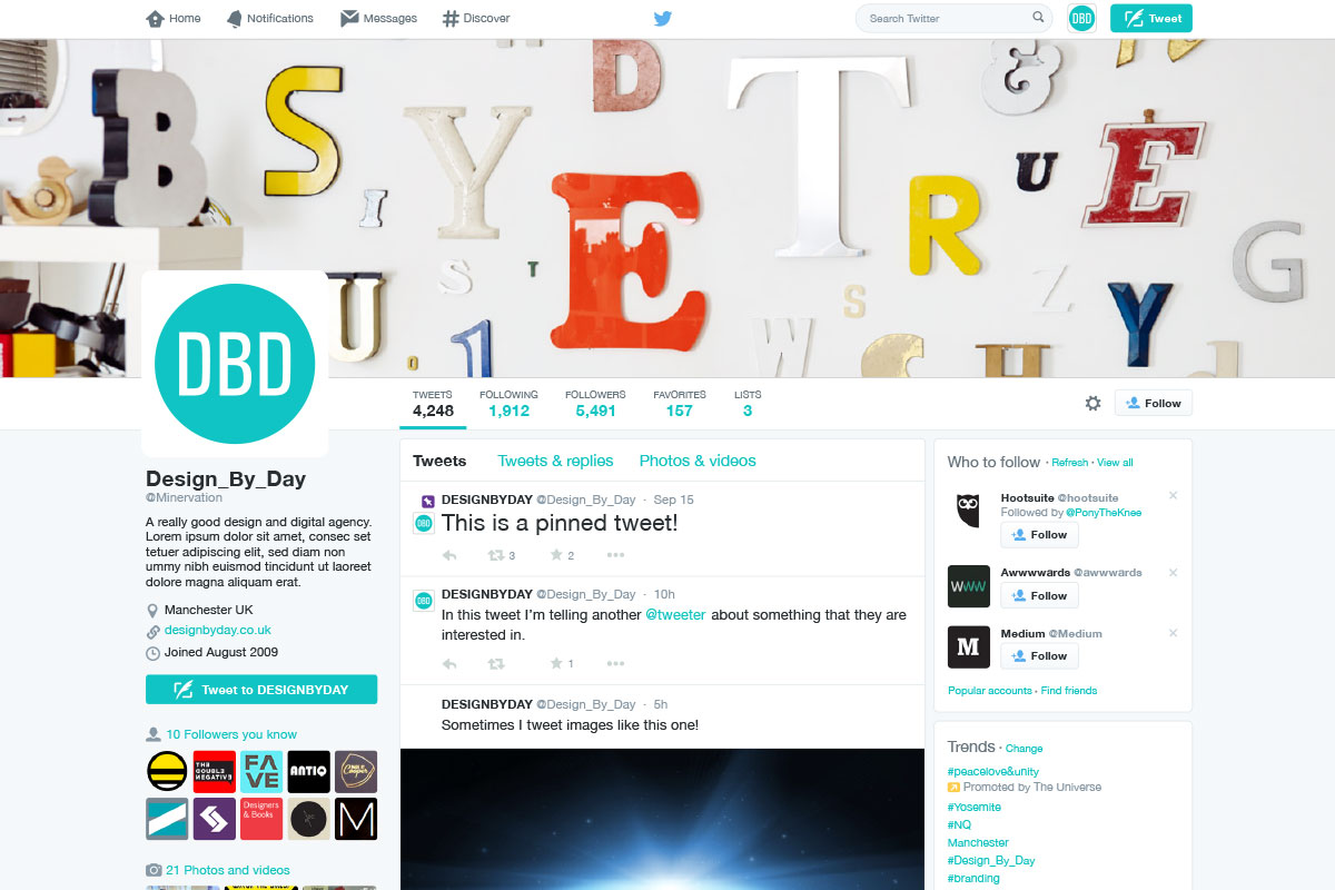 1200x800 Vector Twitter Profile Gui Adobe Illustrator