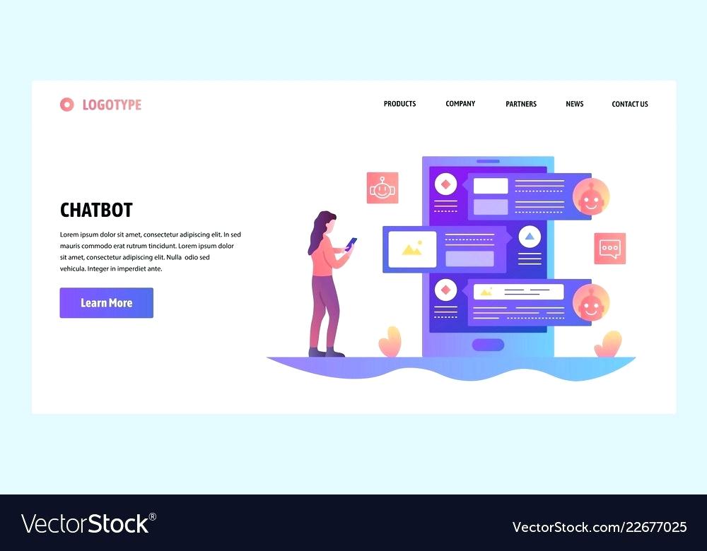 1000x780 Web Site Design Template Online Chat Royalty Free Vector