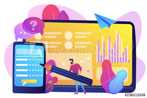 500x334 Businessman Completing Online Survey Form On Smartphone Screen