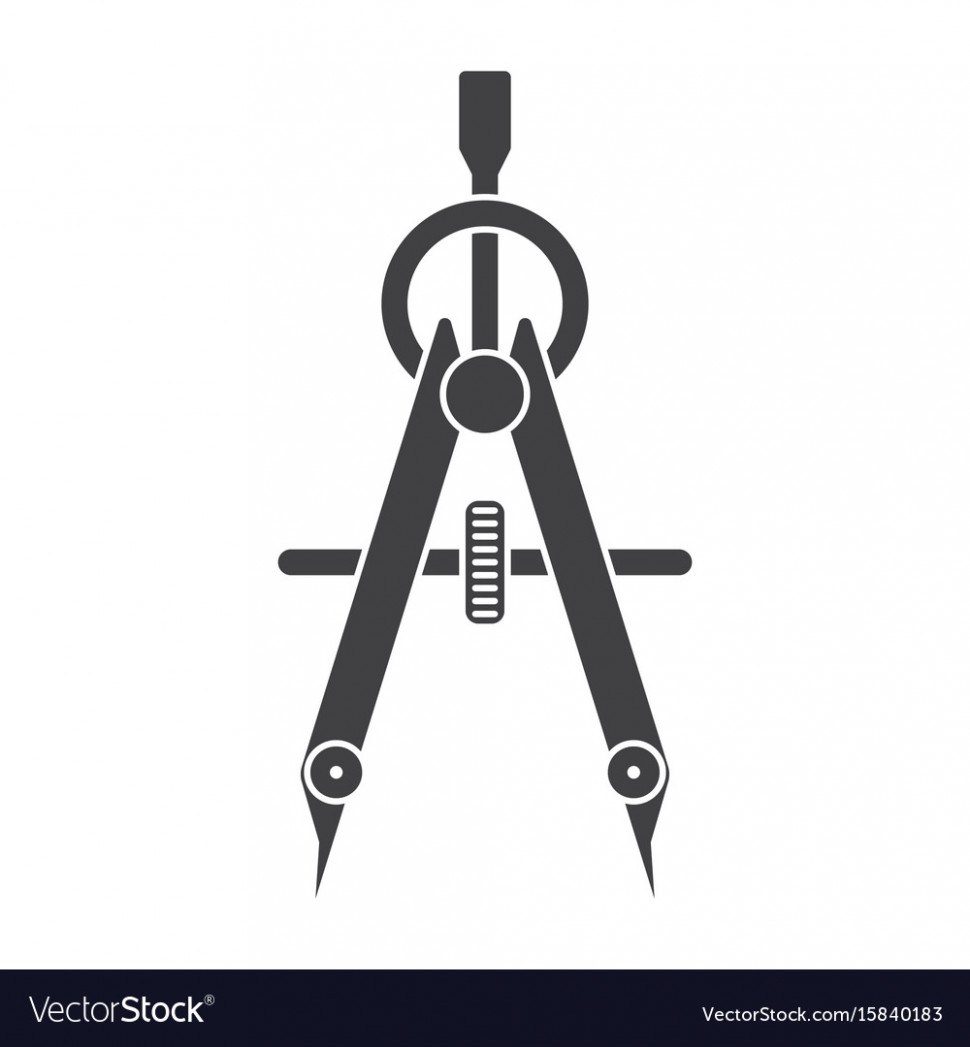 970x1047 Compass Drawing Tool Royalty Free Vector Image Free Online