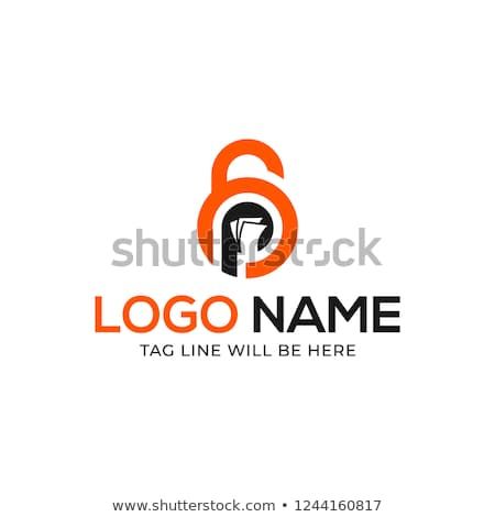 450x470 Op Letter With Lock Shape Logo