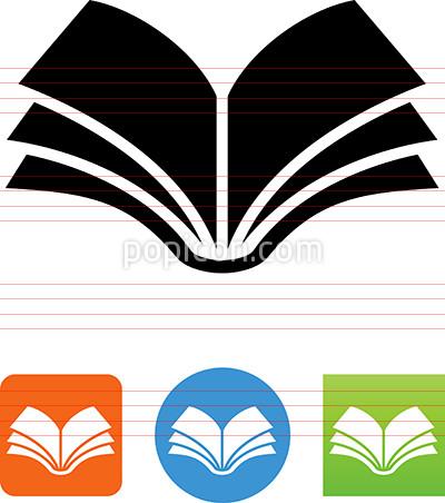 Open Bible Icon 400x452 Open Bible Icon
