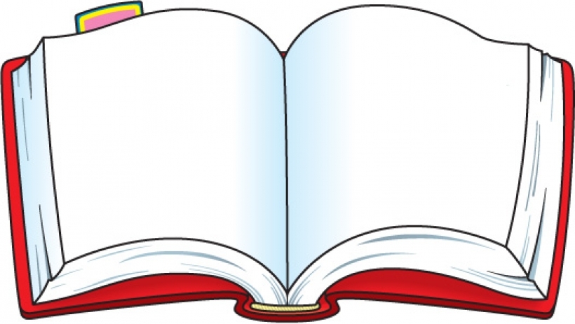 820x463 Open Book Clip Art