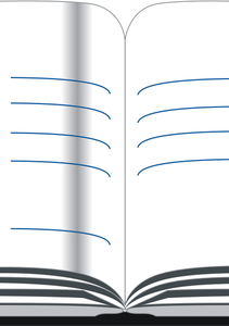 Open Book Icon Vector