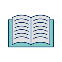 200x200 Open Book Icon Free Vector Art
