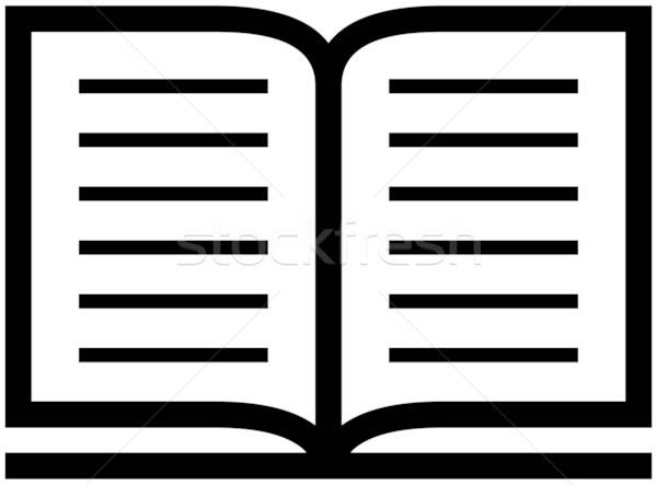 600x443 Open Book Icon