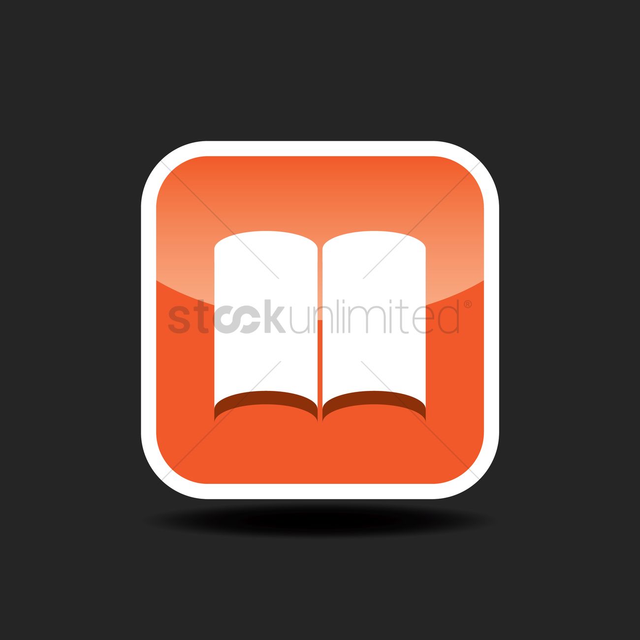 1300x1300 Open Book Icon Vector Image