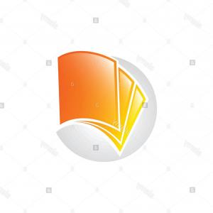 Open Book Logo Vector