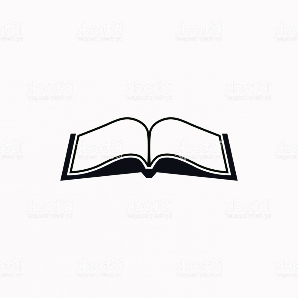 1228x1228 Open Book Vector Icon Gm Handandbeak