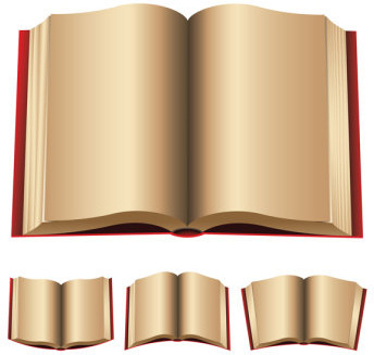 344x327 Open Book Free Vector Download