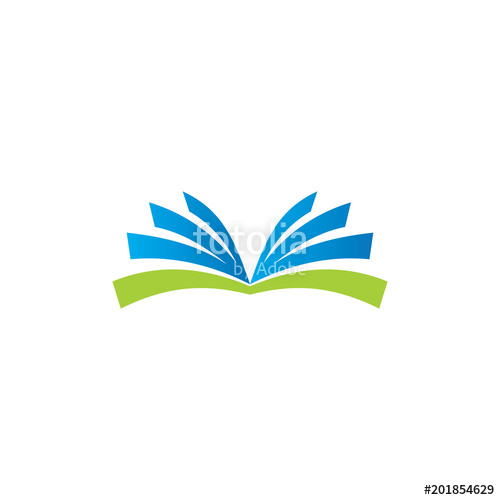 500x500 Open Book Vector Logo Stock Image And Royalty Free Vector
