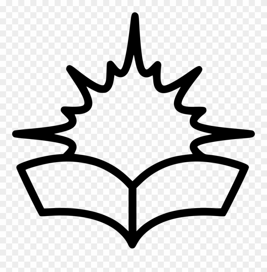 880x894 Illuminated Open Book Png Icon Free Download