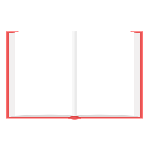 512x512 Blank Open Book Vector