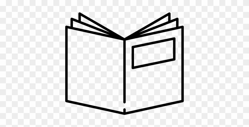 840x427 Vertical Open Book Vector