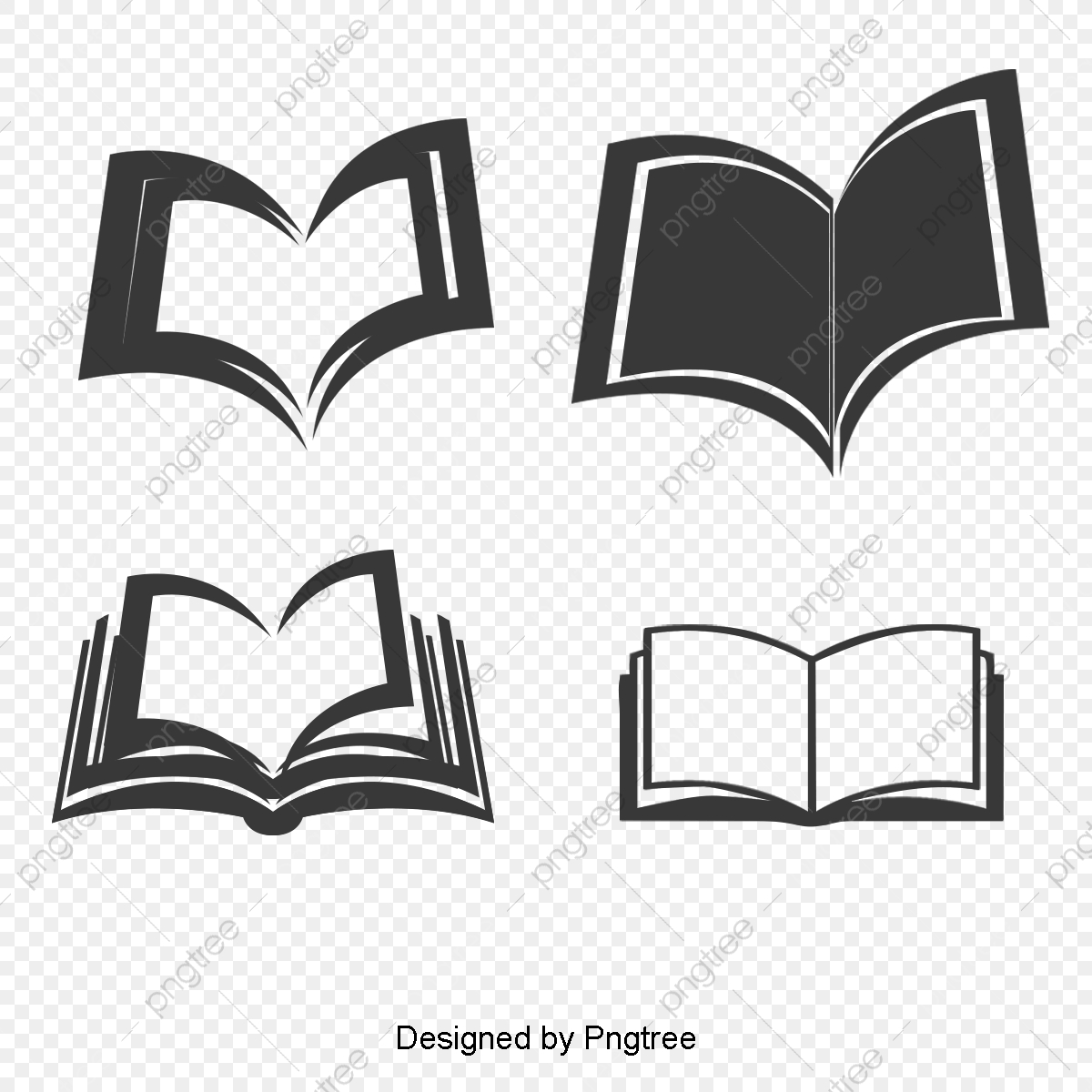 1200x1200 Fig Vector Material Open Book, Flipbook, Open Book, Vector Books