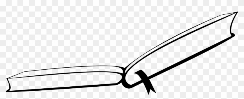 Open Book Vector Illustration 840x344 Open Book Vector Illustration