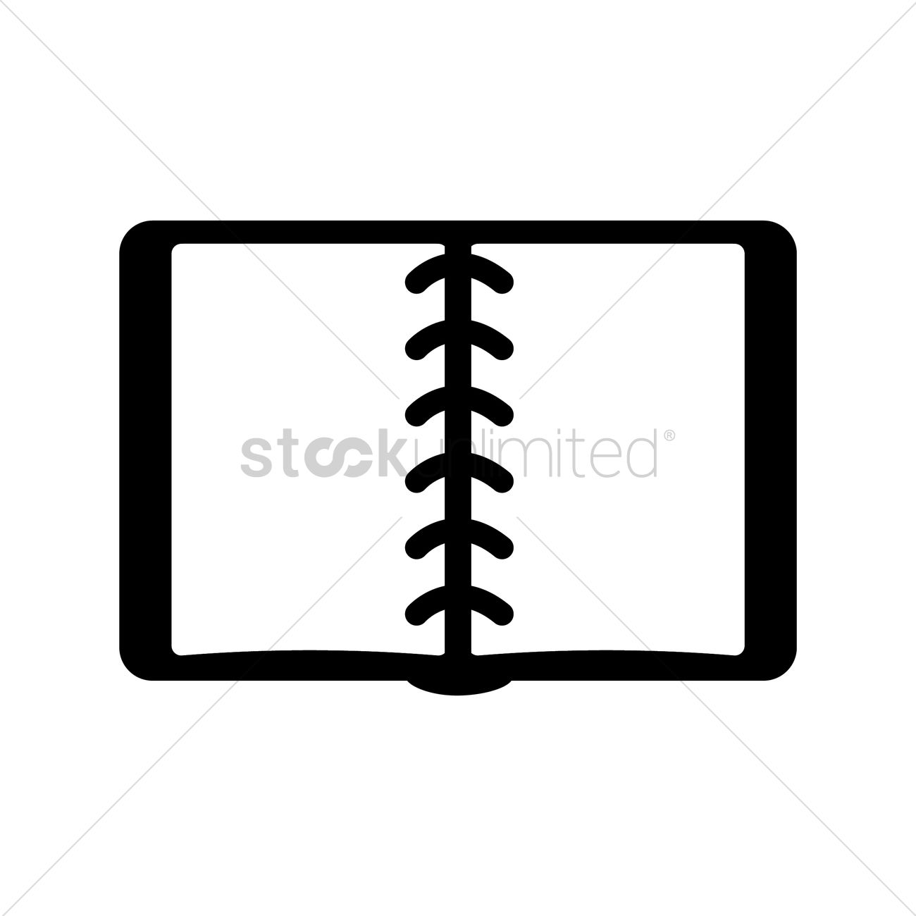Open Book Vector Image 1300x1300 Open Book Vector Image