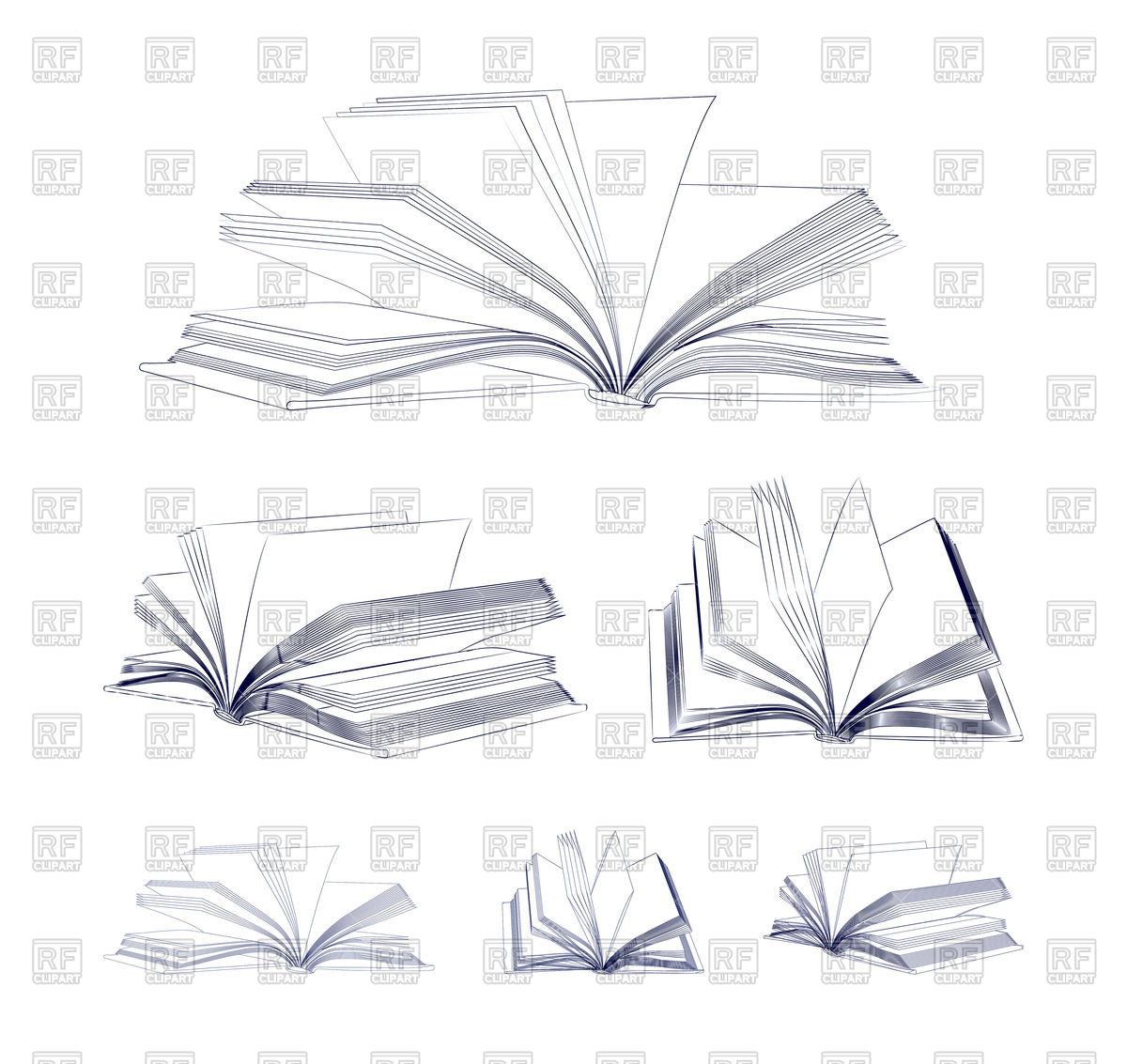 Open Book Vector Art at Vectorified.com | Collection of Open Book ...