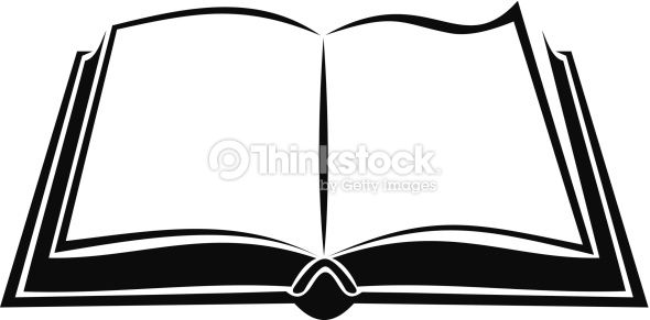 Black Silhouette Of Open Book Vector Illustration Vector Art 590x291 Black Silhouette Of Open Book Vector Illustration Vector Art