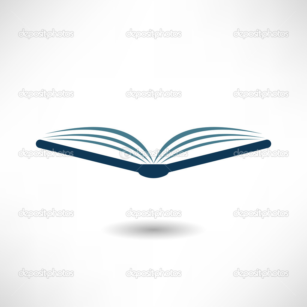 Flat Open Book Icon 1024x1024 Flat Open Book Icon