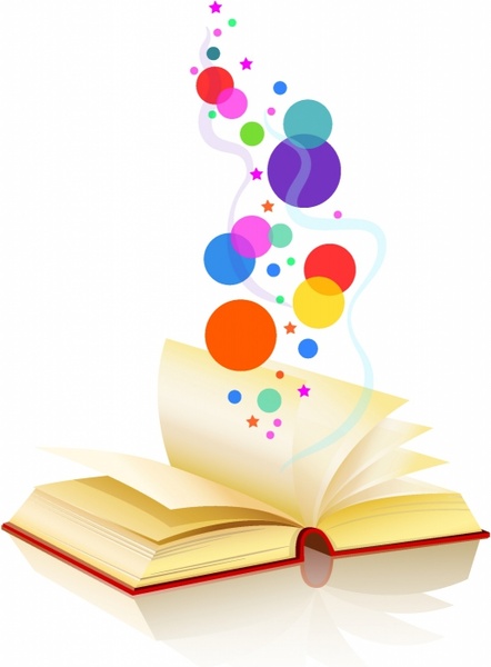 442x600 Open Book Free Vector In Adobe Illustrator