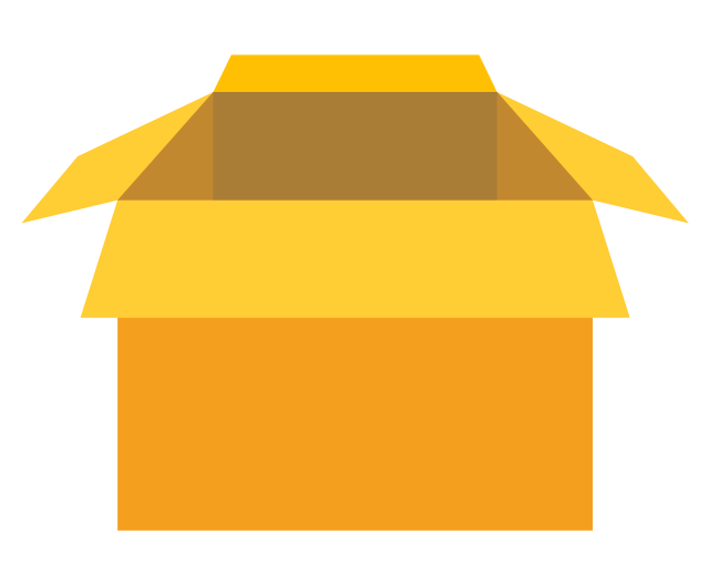 640x527 Open Box Computers Andmunications Cloud Clipart Vector Stencils