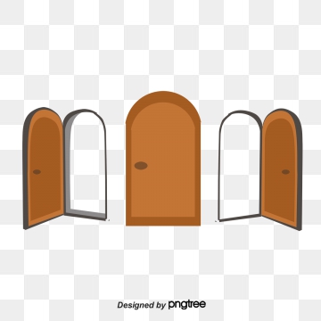Open Door Vector