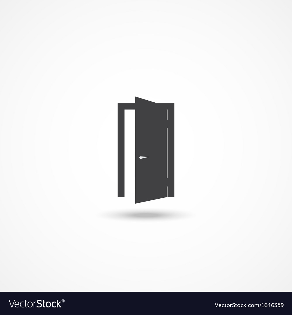999x1080 Door Icon Vector