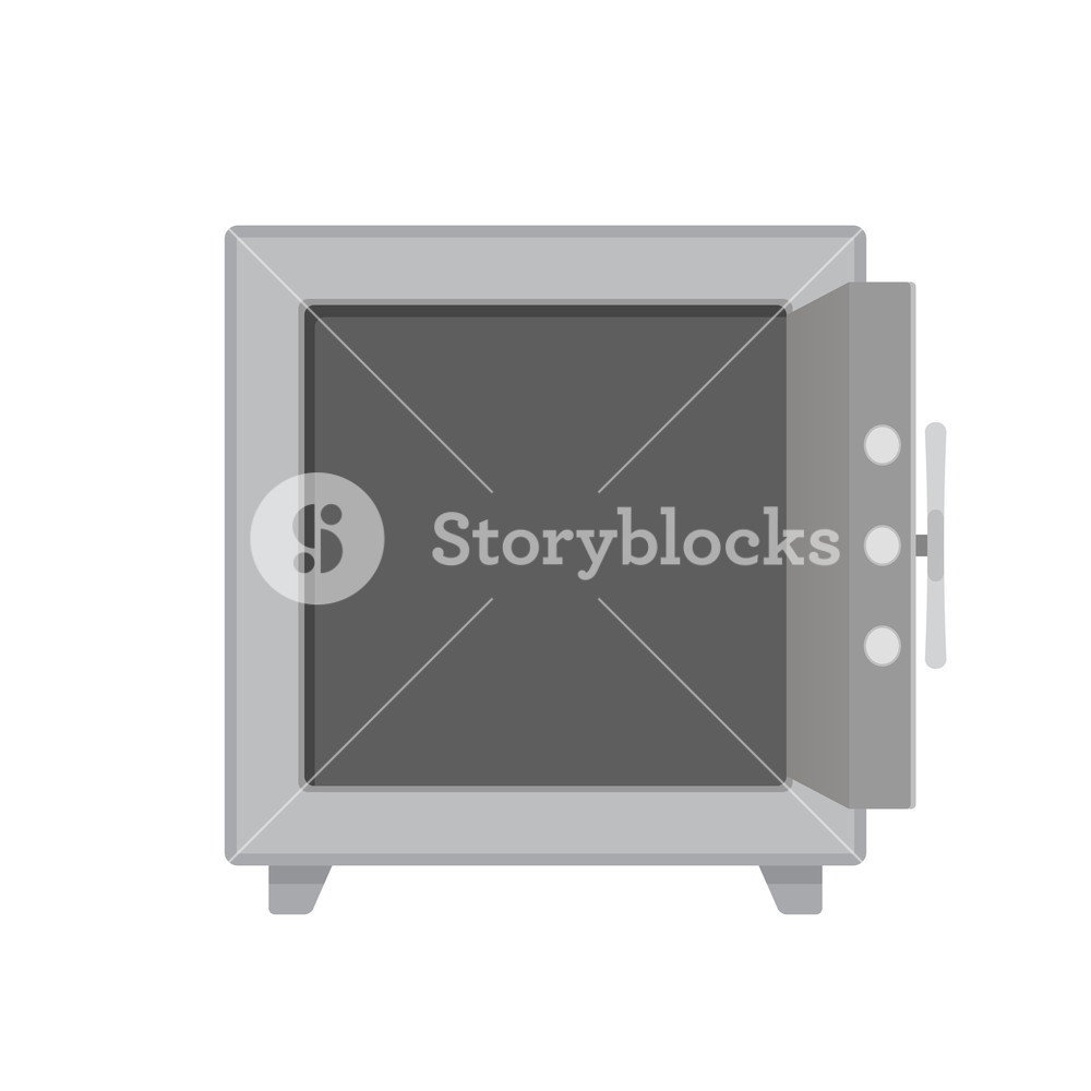 Empty Open Safe Safety Metal Deposit Box, Security Open Door 1000x1000 Empty Open Safe Safety Metal Deposit Box, Security Open Door