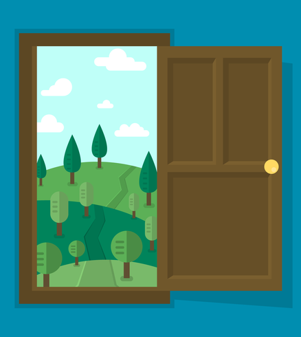 Open Door Landscape 438x490 Open Door Landscape