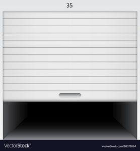 Garage Open Roller Shutter Safe Garage Door Vector Royalty Free 278x300 Garage Open Roller Shutter Safe Garage Door Vector Royalty Free