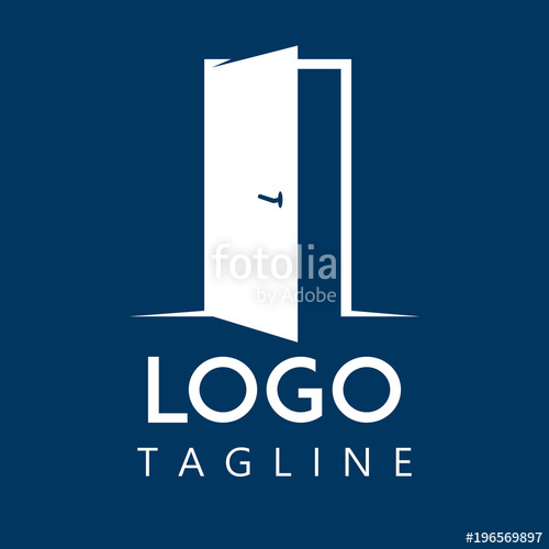 Open Door Vector Icon Stock Image And Royalty Free Vector 500x500 Open Door Vector Icon Stock Image And Royalty Free Vector