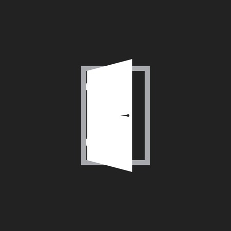 Door Vector Icon Exit Icon Open Door Illustration Royalty Free 450x450 Door Vector Icon Exit Icon Open Door Illustration Royalty Free