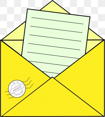 360x400 Open Envelope Png, Vector, And Clipart With Transparent