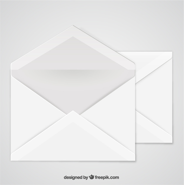 625x627 Open Envelope Vector Free Download