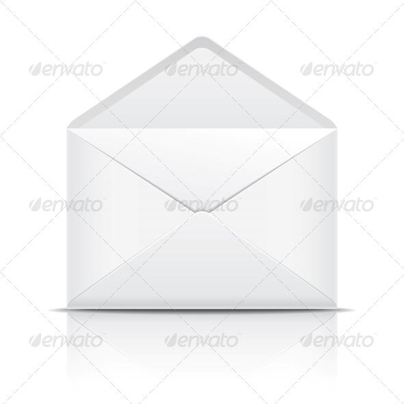 590x590 White Open Envelope Fonts Logos Icons Graphic Design Trends