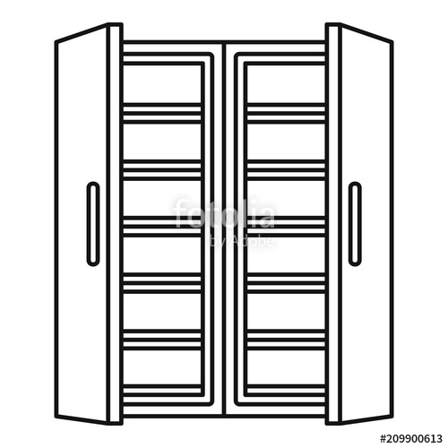 Open Fridge Icon Outline Illustration Of Open Fridge Vector Icon 500x500 Open Fridge Icon Outline Illustration Of Open Fridge Vector Icon