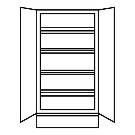 Open Glass Fridge Icon Outline Illustration Of Open Glass Fridge 450x450 Open Glass Fridge Icon Outline Illustration Of Open Glass Fridge