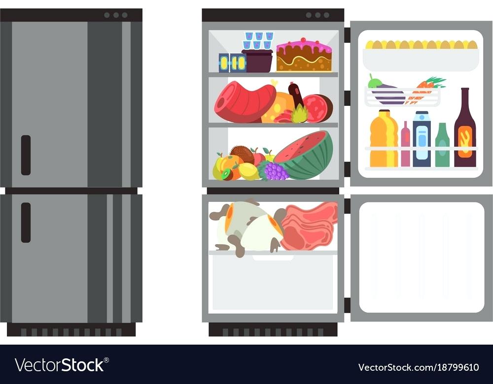 Open Fridge Vector at Vectorified.com | Collection of Open Fridge ...