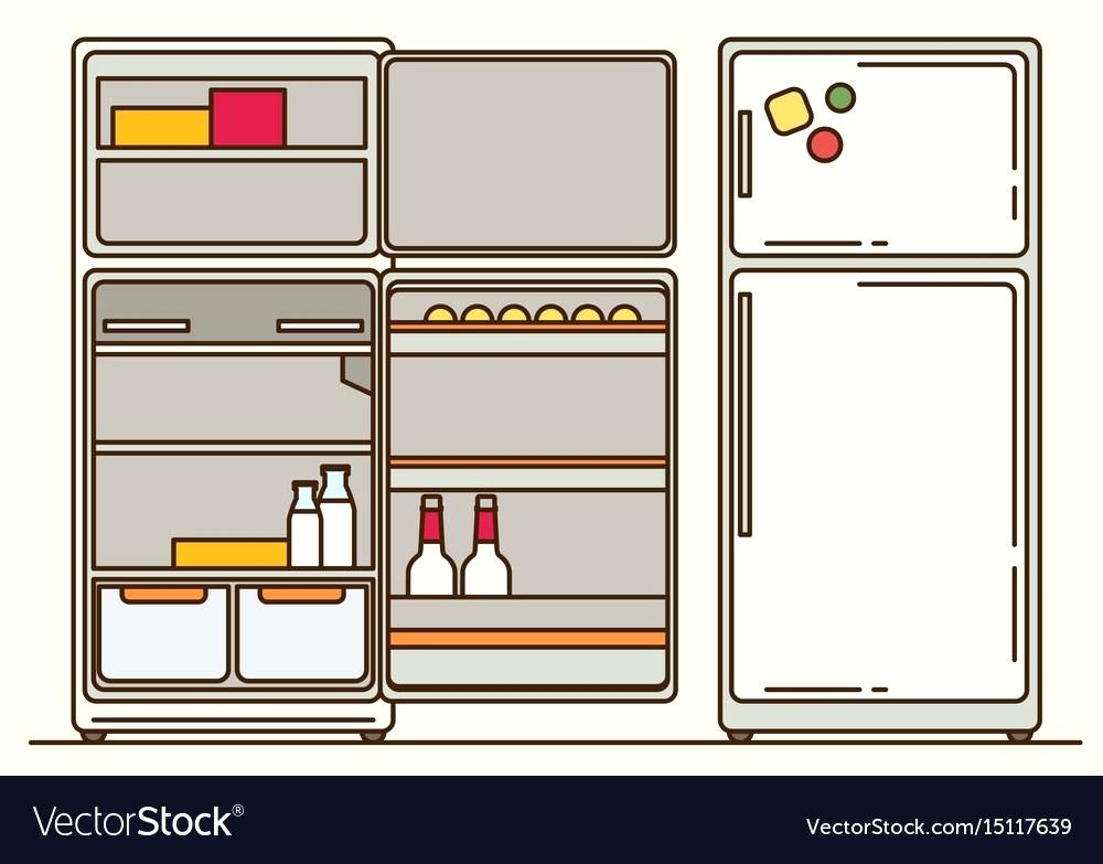 Open Refrigerator Living Interior Picture Design 1000x783 Open Refrigerator Living Interior Picture Design