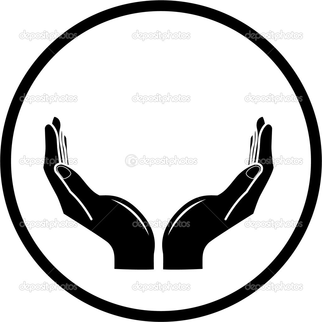 Open Hand Vector