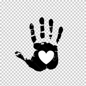 300x300 Hamsa Hand Vector Icon Isolated On Transparent Background Hamsa